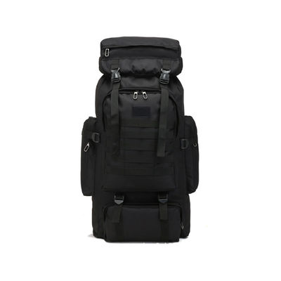 80L 다목적 캠핑 배낭 Zipper Hasp 닫기 야외 스포츠 및 여행