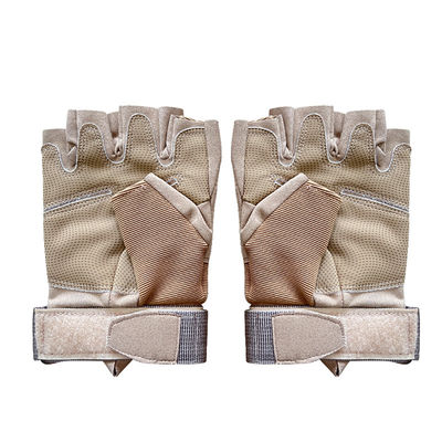 야외 스포츠용 반 손가락 손 보호 0.2kg/pair 로고 없이 첨단 기술