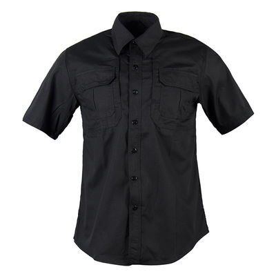 폴리에스테르/cotton 혼합의 화물 주머니와 펜 주머니가 있는 직물 티셔츠