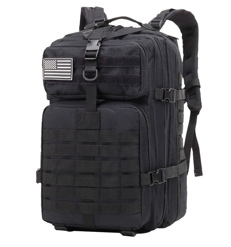 45L 배낭 대용량 MOLLE 시스템 및 야외 모험 패키지용 부드러운 손잡이