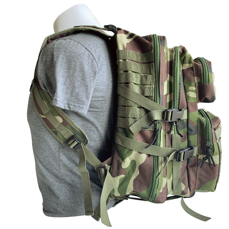 45L Molle 다채로운 스포츠 배낭 야외 모험을위한 패션 스타일